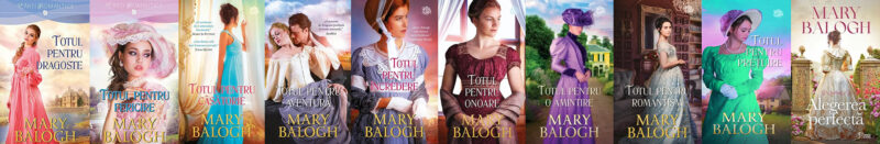 Seria Familia Westcott Mary Balogh 3 romana