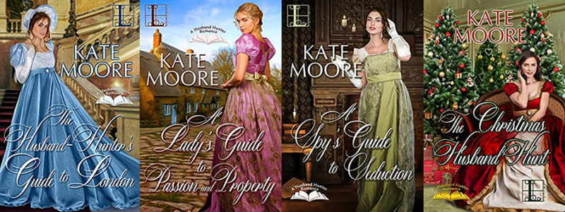 Seria Ghidul Vânătoarelor de Soți Kate Moore engleza