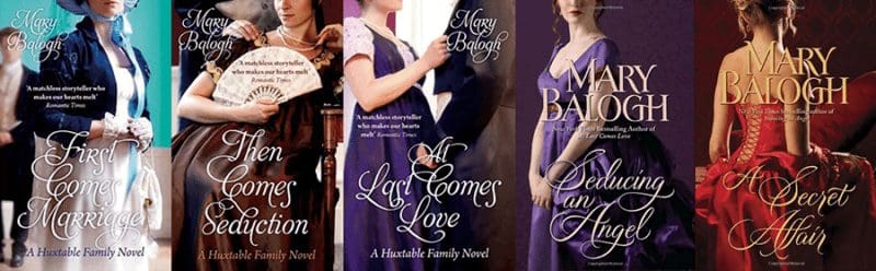 Seria Huxtable Mary Balogh engleza