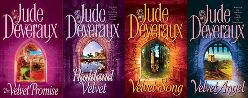 Seria Velvet Montgomery Annals Quadrilogy Jude Deveraux engleza
