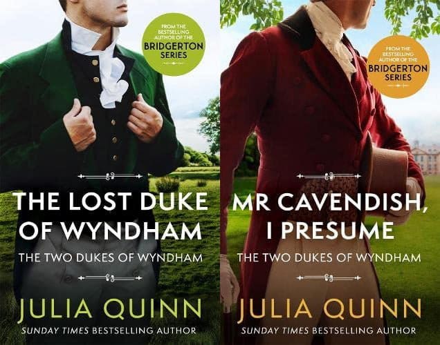 Seria Two Dukes of Wyndham Julia Quinn Banner