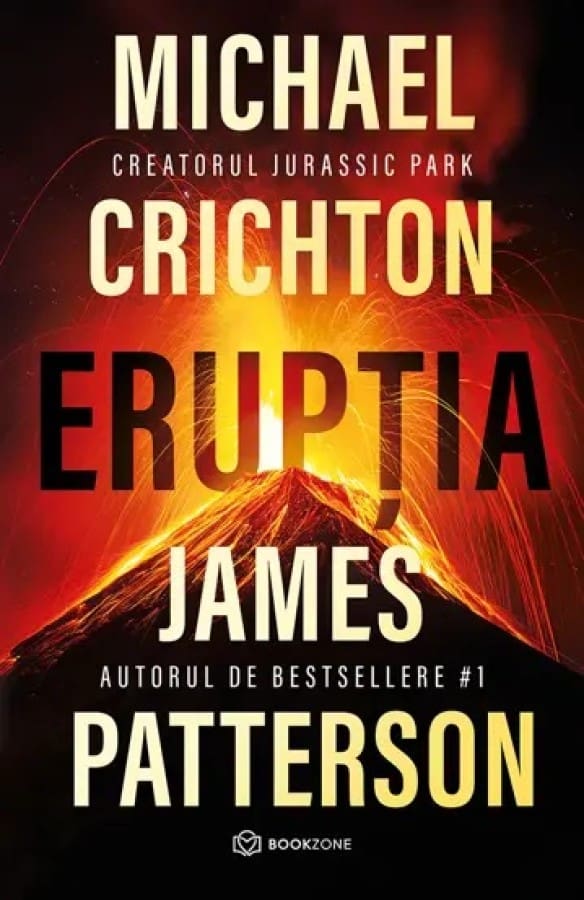 Erupția Michael Crichton, James Patterson