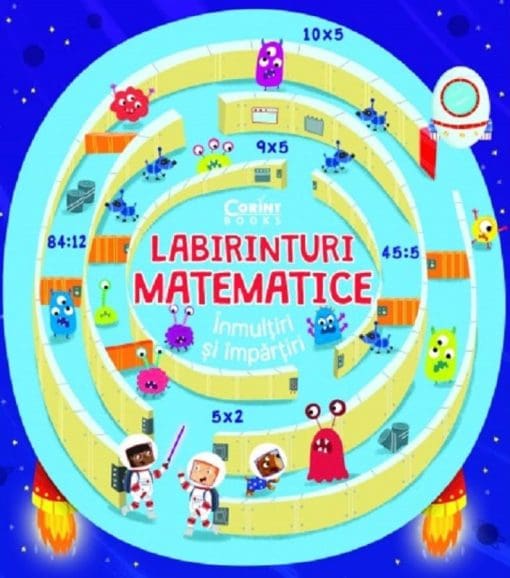 Labirinturi Matematice Inmultiri si Impartiri Angelika Scudamore