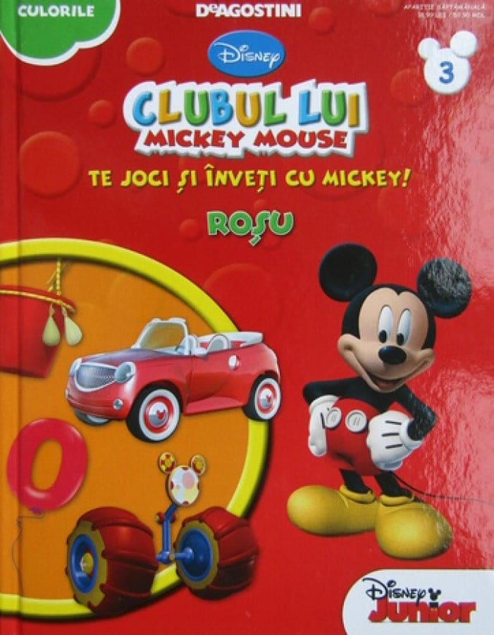 Roșu Clubul lui Mickey Mouse DeAgostini